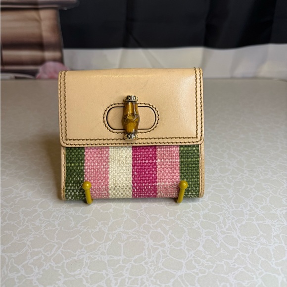 Gucci Bamboo Turn lock Wallet